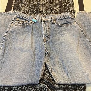 Cinch Black Label Men’s Light Blue Relaxed Jeans